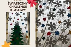 #ŚwiątecznyChallengeKlasowy - Dekoracja okien